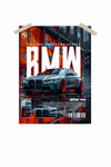 BMW M4 CAR WALL POSTER