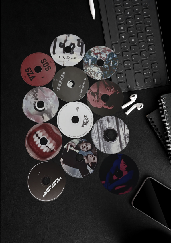 🎧 “Spins of Emotion” – Graphic Art CD Set