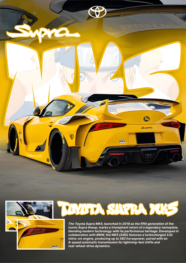 Toyota Supra MK5 – JDM × Anime Edition